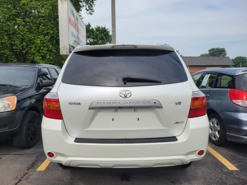 
								2008 Toyota Highlander LIMITED 3.5 V6 4wd full									