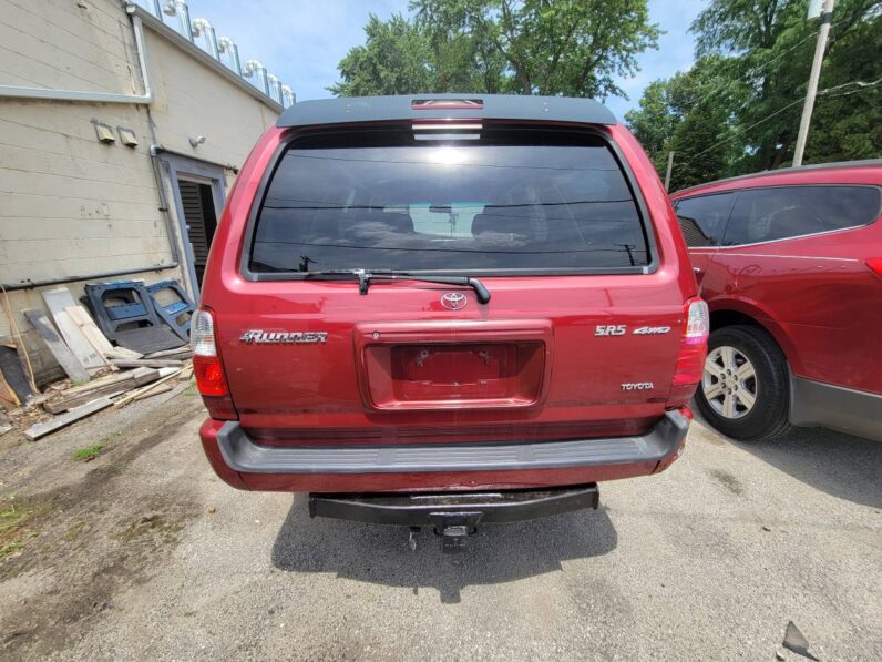 
								2002 Toyota 4runner SR5 4×4 4wd 3.4 6cyl full									
