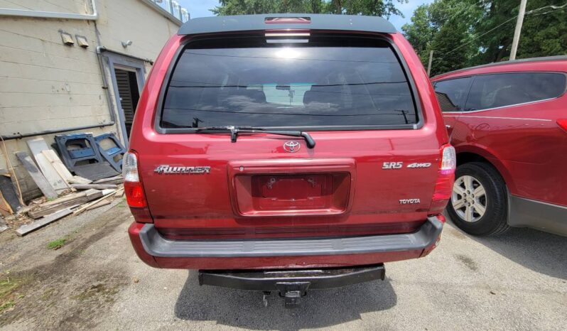 
								2002 Toyota 4runner SR5 4×4 4wd 3.4 6cyl full									